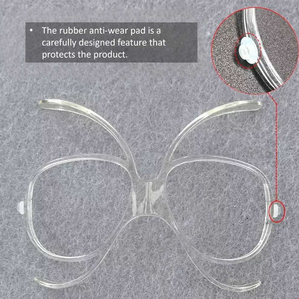 Prescription ski goggles-Butterfly shaped frames model A