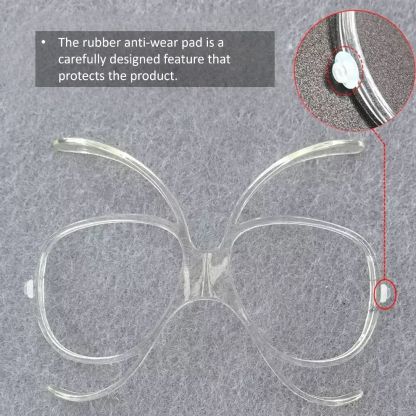 Prescription ski goggles-Butterfly shaped frames model A