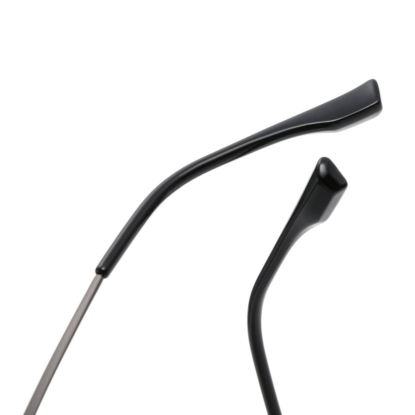 Allan-Square semi-rimless polarized magnetic prescription glasses include night vision lenses-Glasses Magic