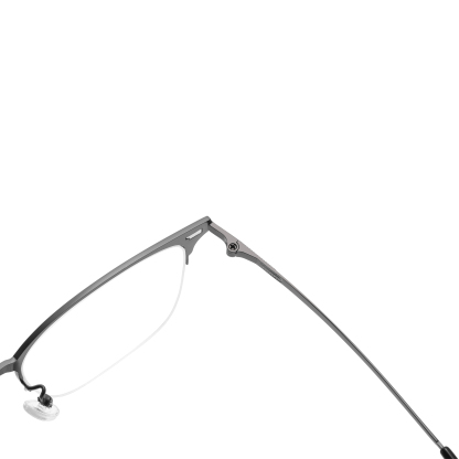 Allan-Square semi-rimless polarized magnetic prescription glasses include night vision lenses-Glasses Magic