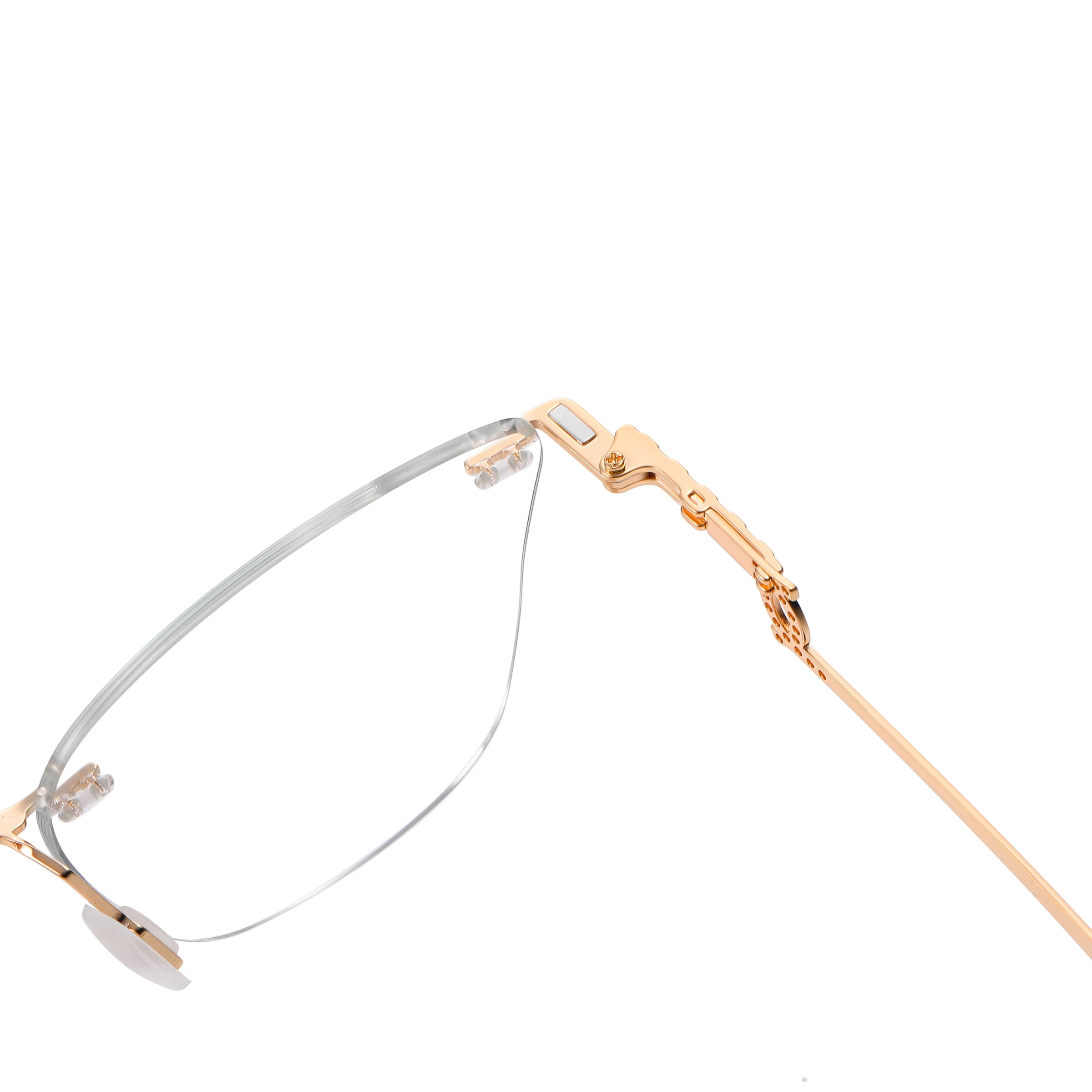 Antonia-Rimless prescription optical glasses for women with magnetic polarizing lens set-7203