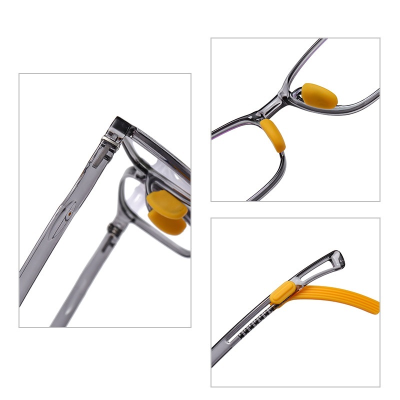 Dabria-Plain lens glasses are available with prescription optical lenses