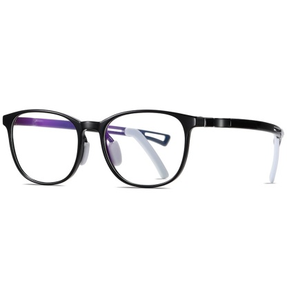 Dagny-Plain lens glasses are available with prescription optical lenses