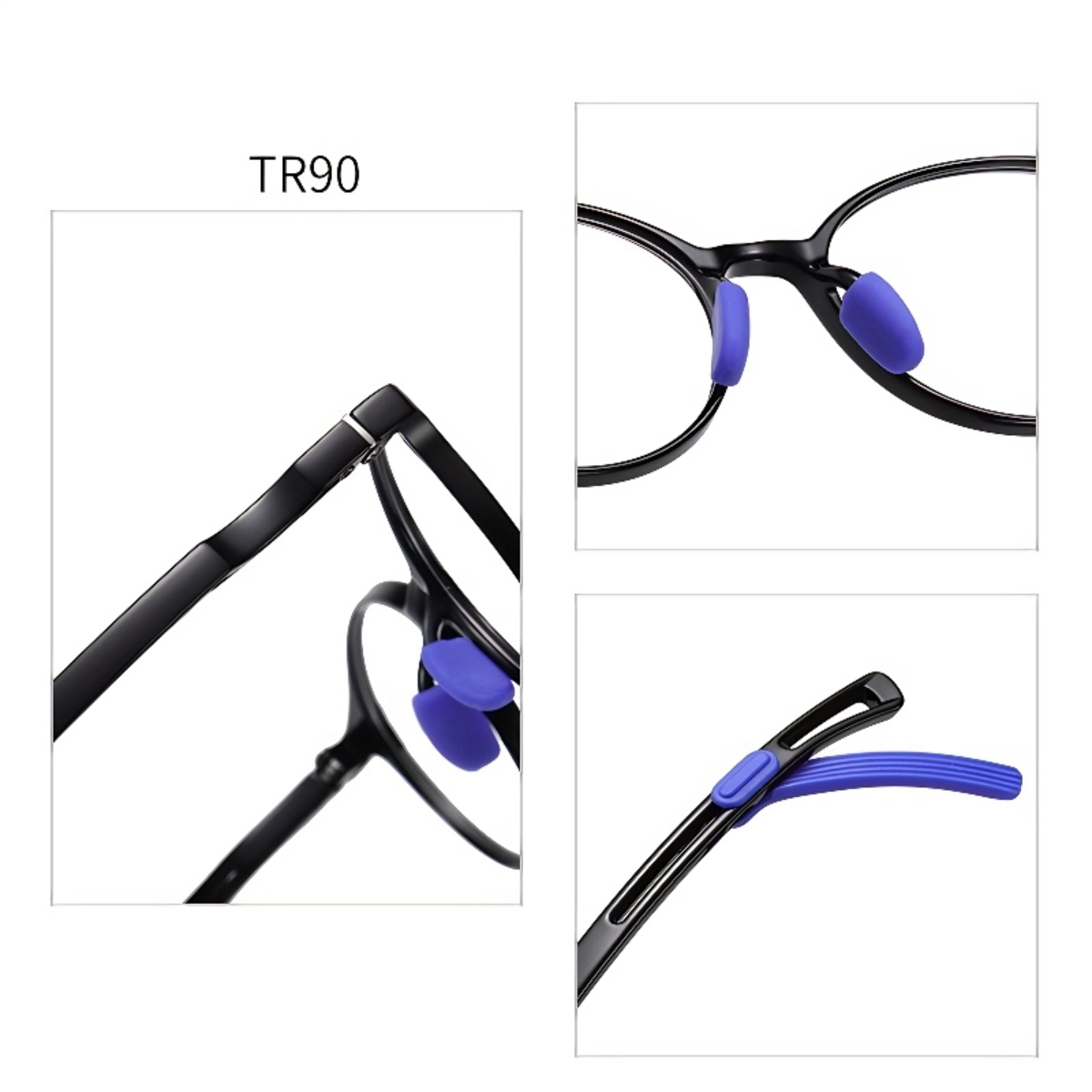 KK-Blue light blocking glasses for children are available with prescription glasses -TR5108