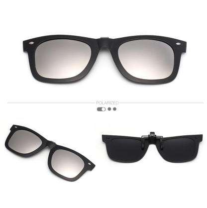 Byron-Polarizing sunglasses clip optional night vision lenses