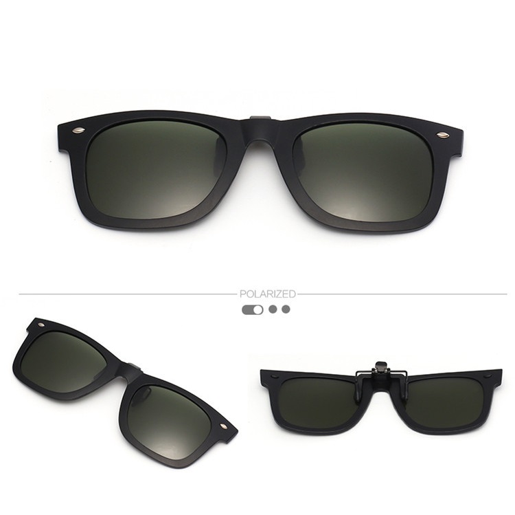Byron-Polarizing sunglasses clip optional night vision lenses