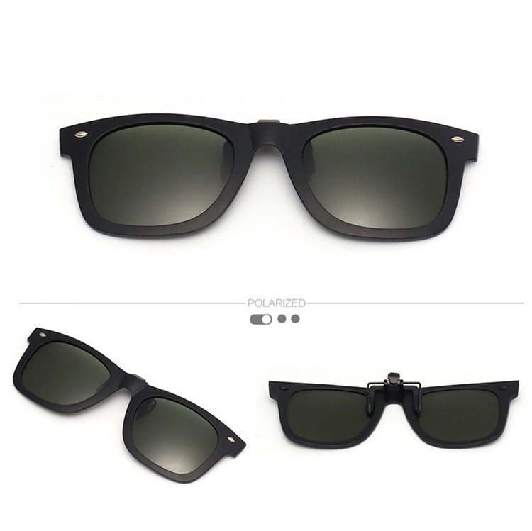 Byron-Polarizing sunglasses clip optional night vision lenses