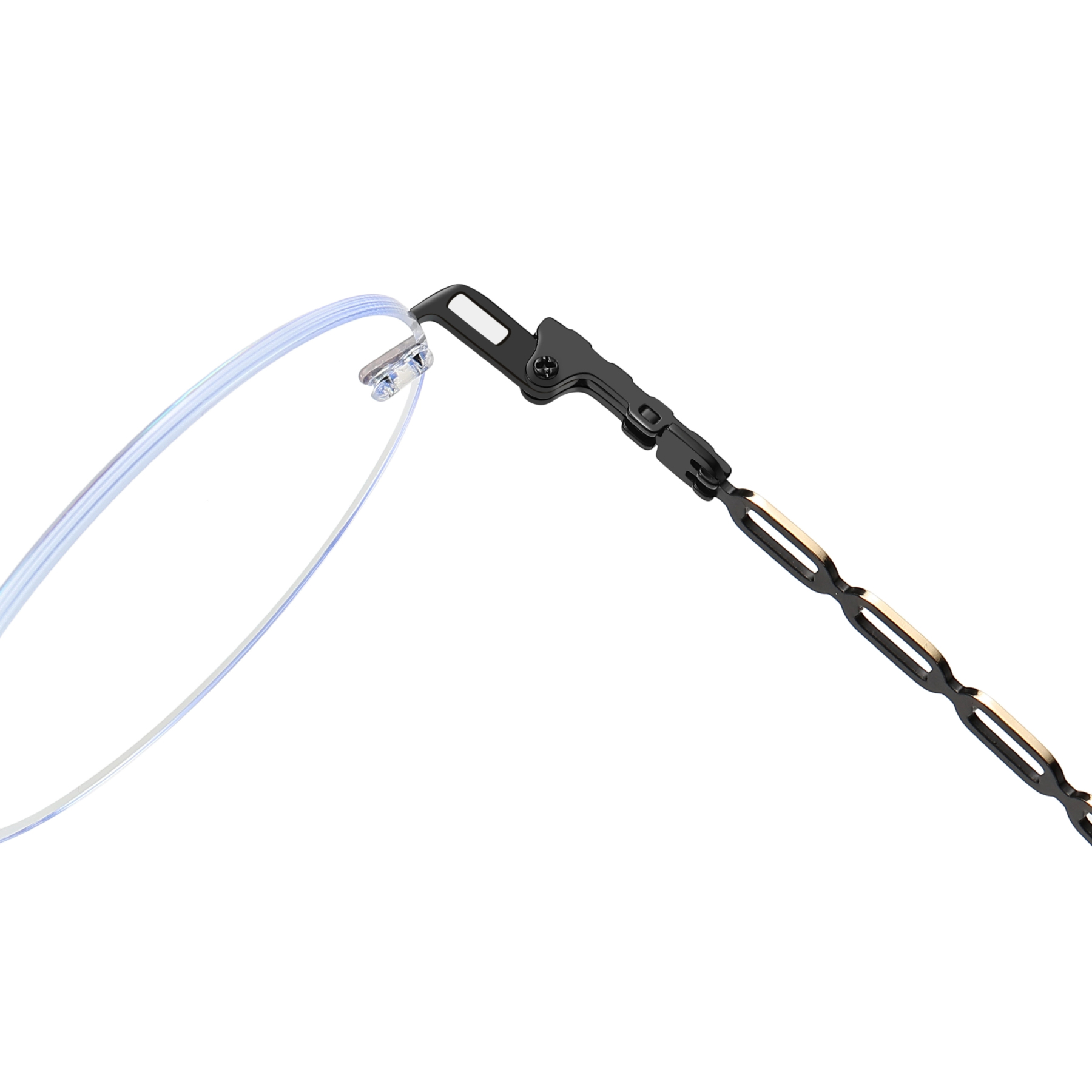 Adelaide-Rimless prescription optical glasses for women with magnetic polarizing lens set-7213