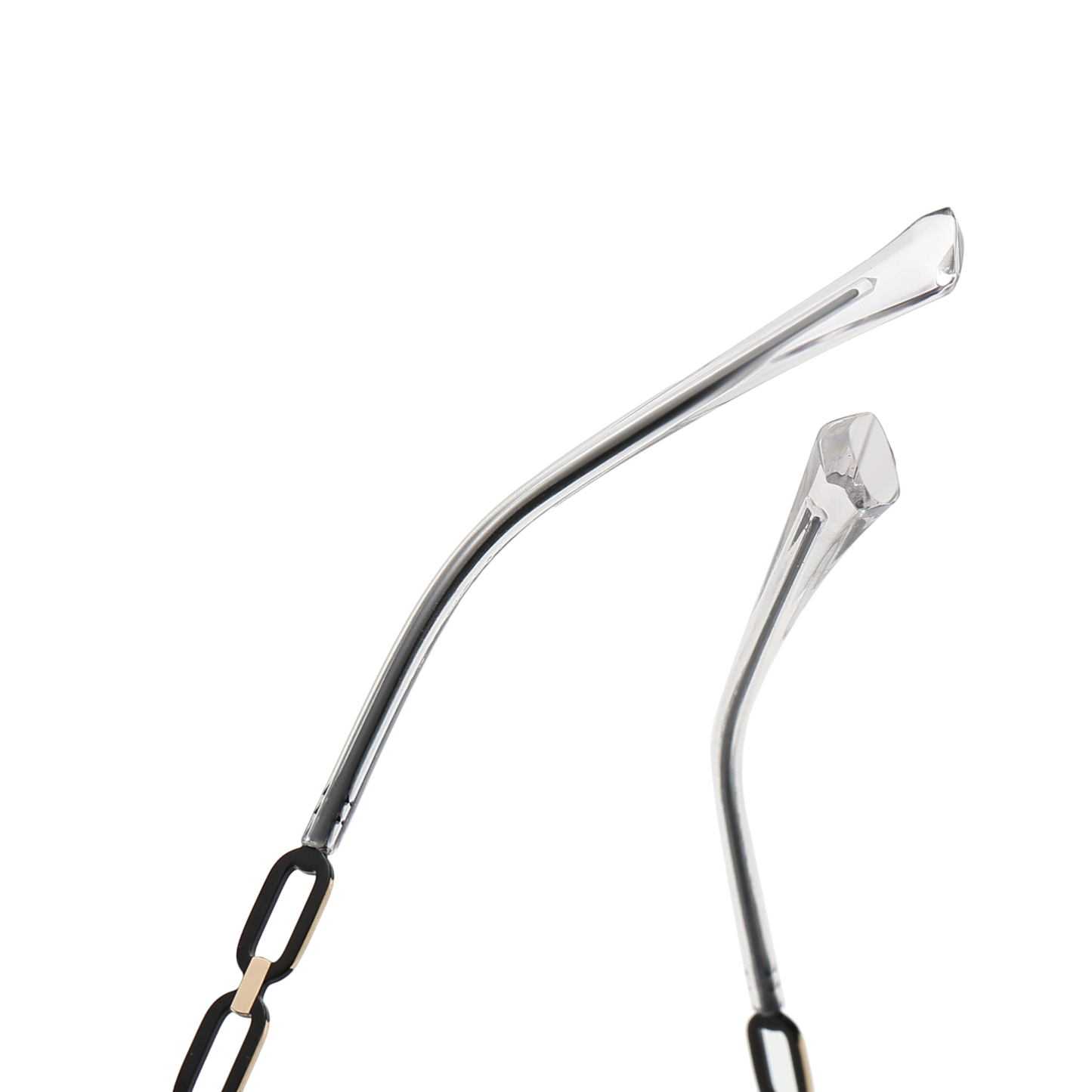 Adelaide-Rimless prescription optical glasses for women with magnetic polarizing lens set-7213