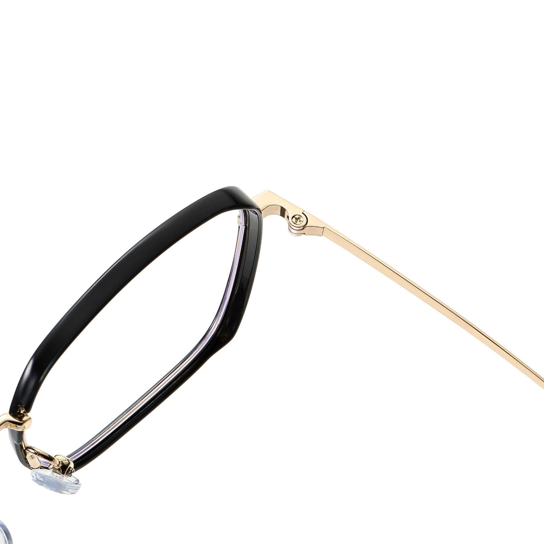 Alison-Square fullrim polarized magnetic prescription glasses include night vision lenses-Glasses Magic