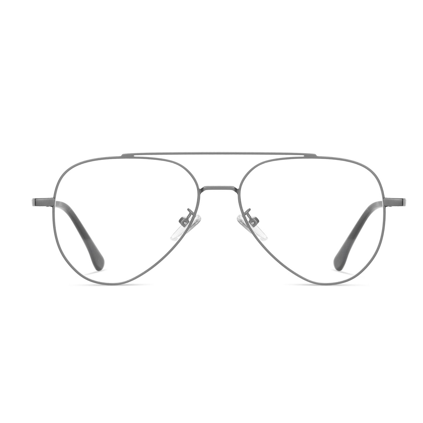 Alger-Aviator fullrim polarized magnetic prescription glasses include night vision lenses-Glasses Magic