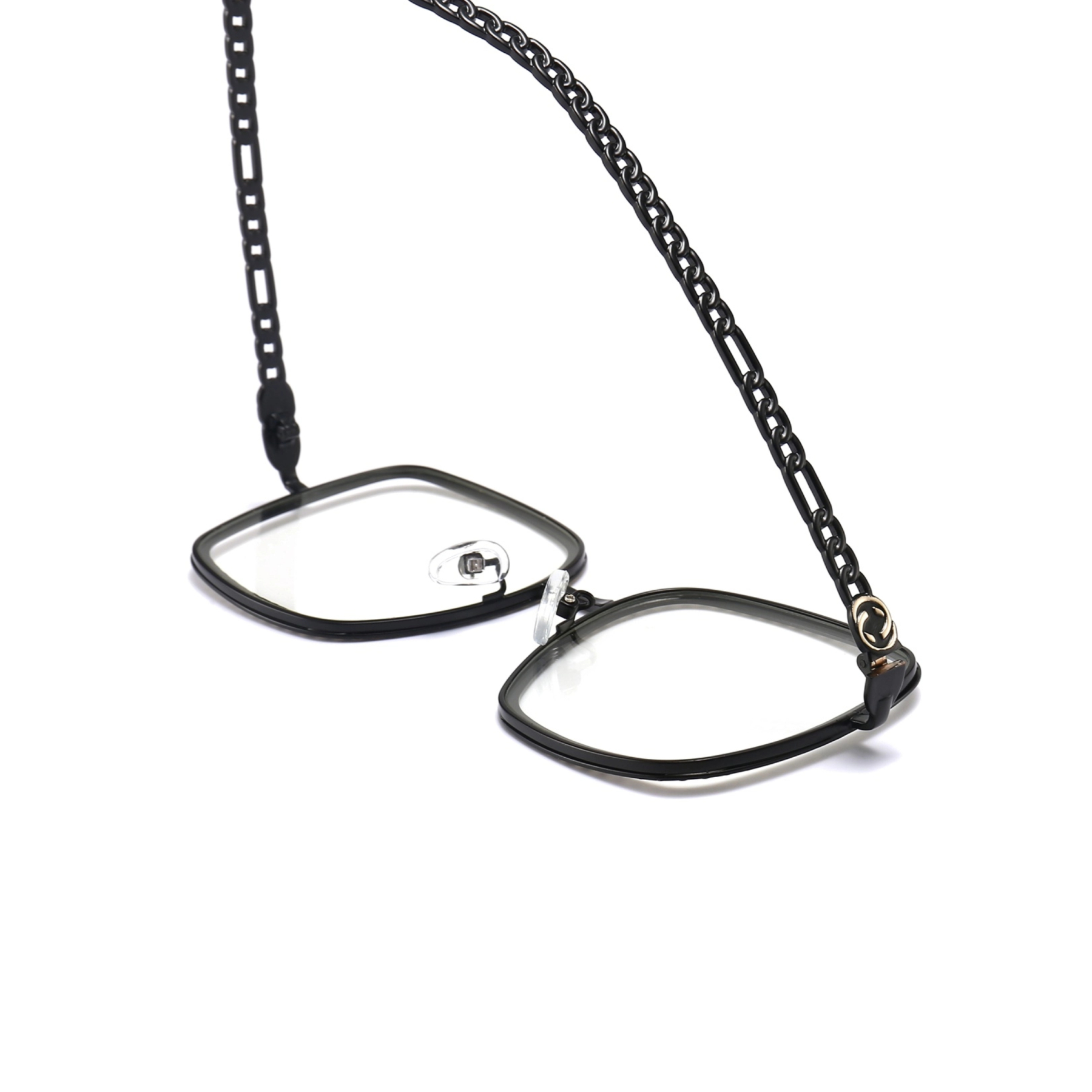 Anna-Women's square plain glasses are available with prescription optical lenses-2951