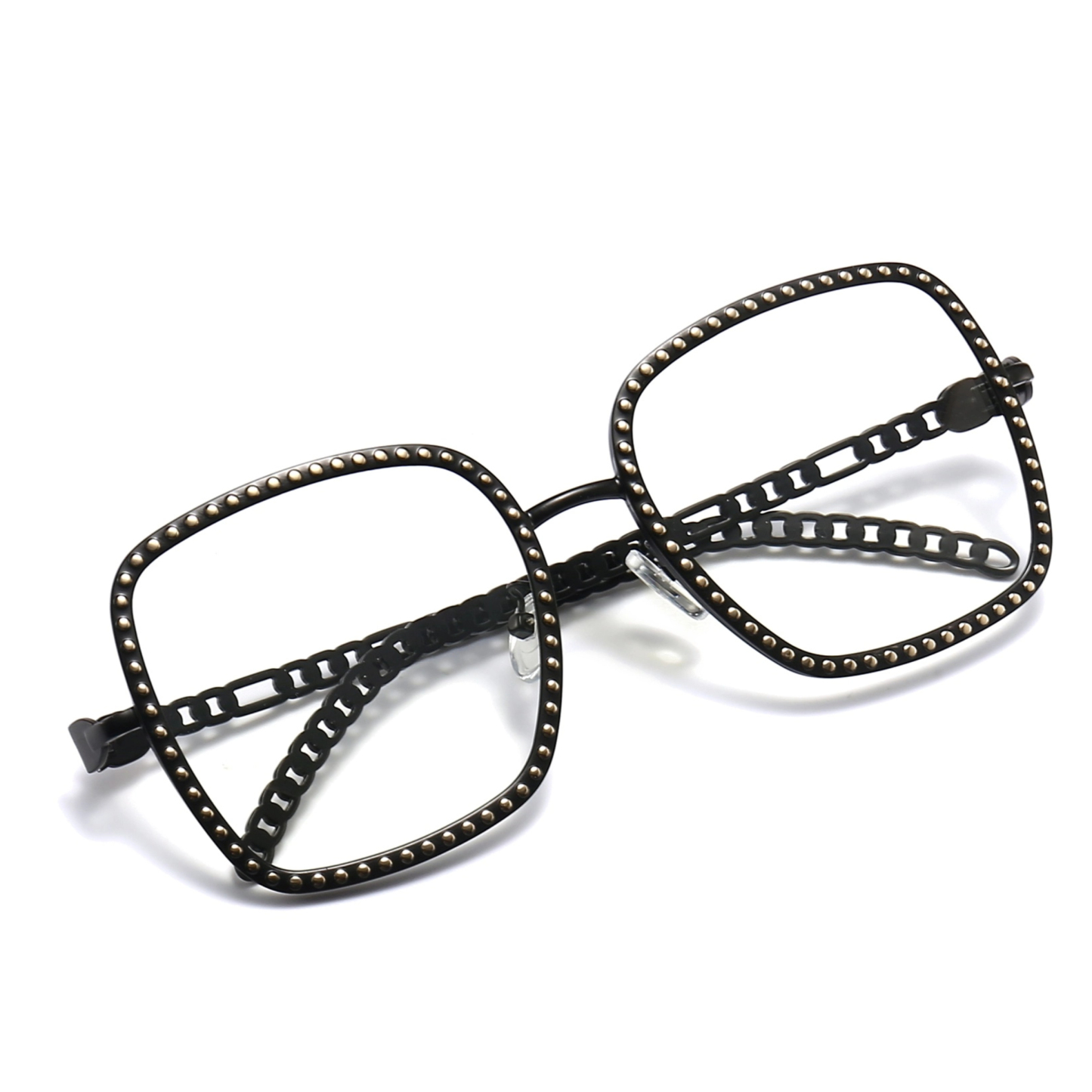 Anna-Women's square plain glasses are available with prescription optical lenses-2951