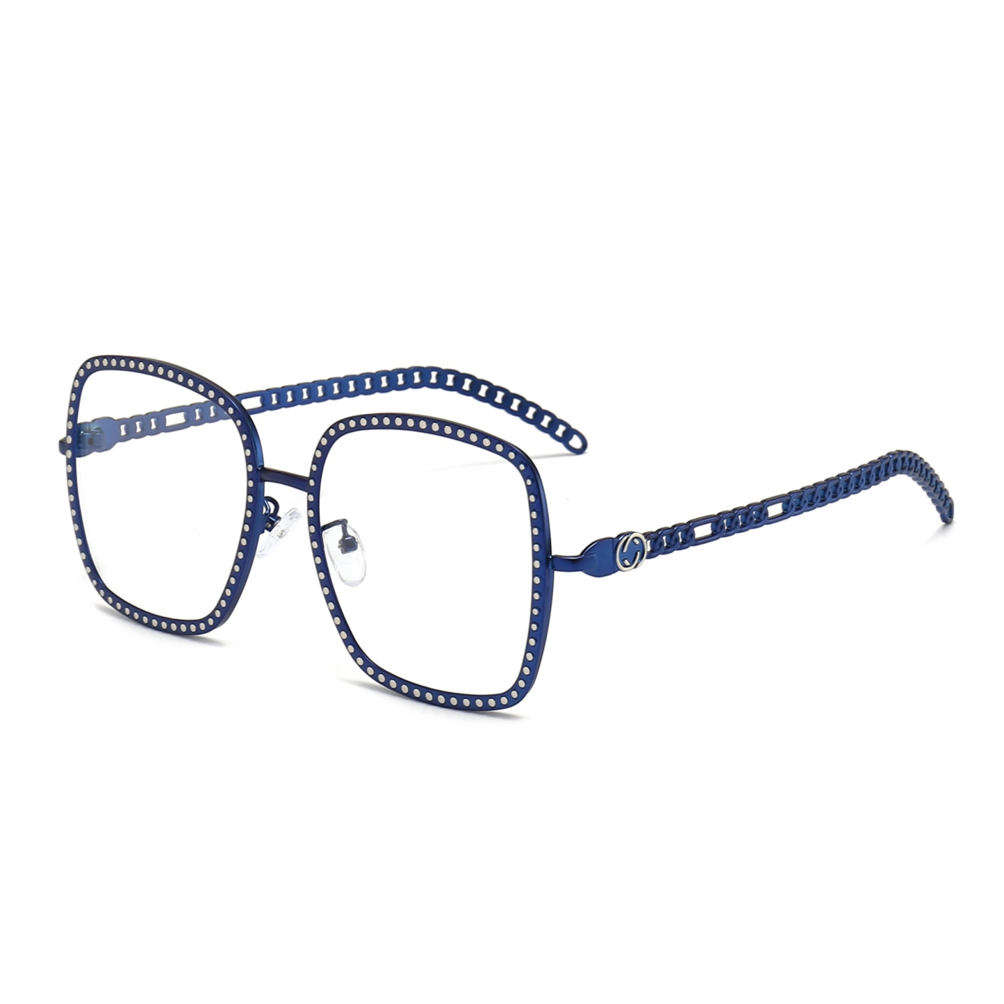 Anna-Women's square plain glasses are available with prescription optical lenses-2951