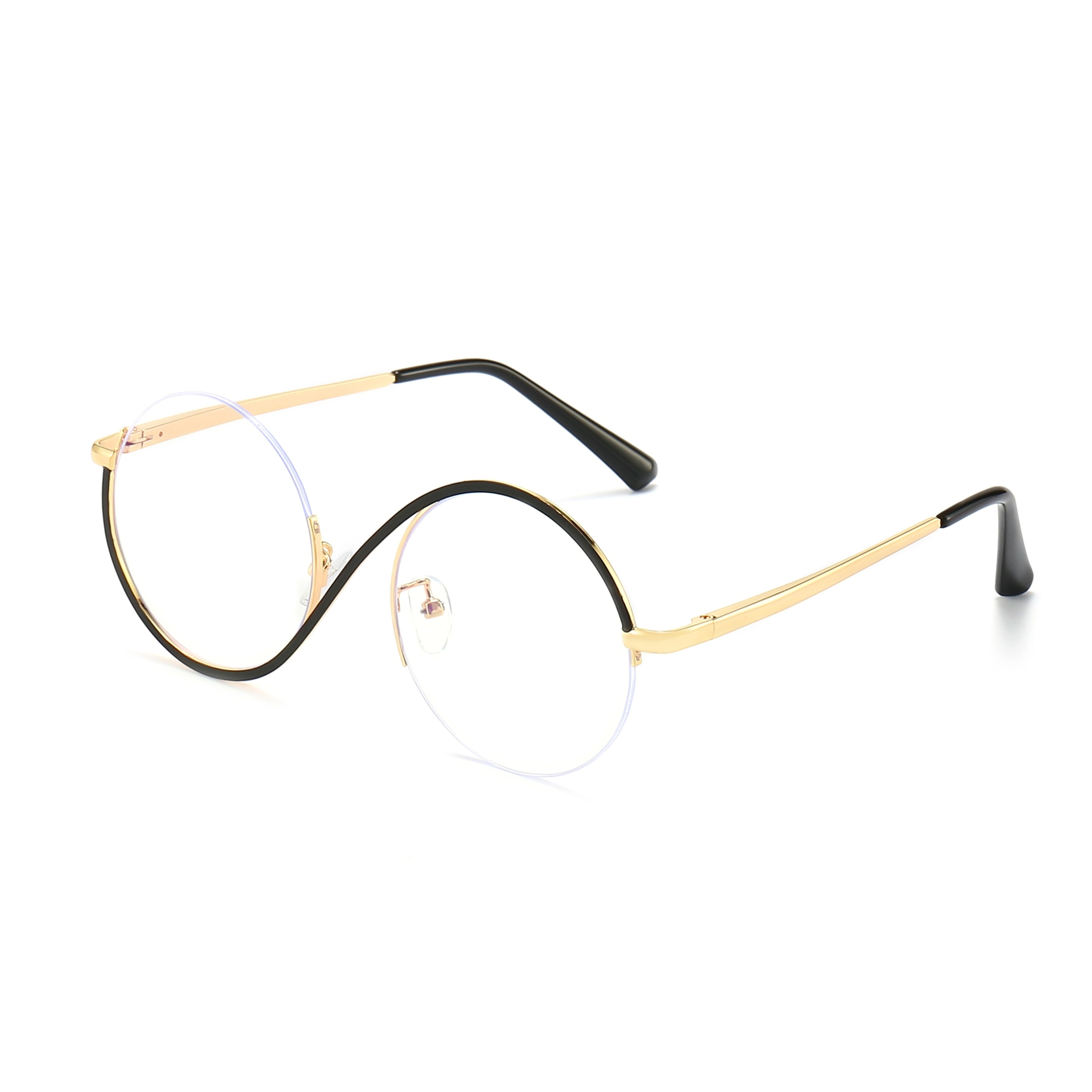 Alanni-Anti-blue light plain glasses can be equipped with optical prescription lenses-9744