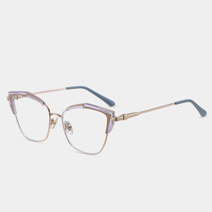 Catherine-Plain lens glasses are available with prescription optical lenses