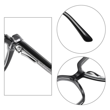 Dean-Plain lens glasses are available with prescription optical lenses