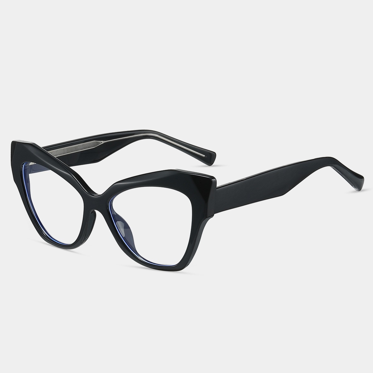 Calandra-Plain lens glasses are available with prescription optical lenses