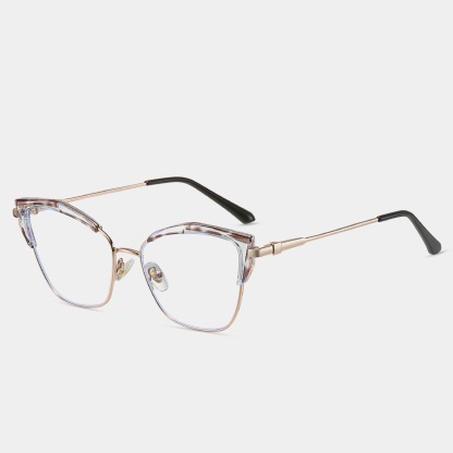 Catherine-Plain lens glasses are available with prescription optical lenses