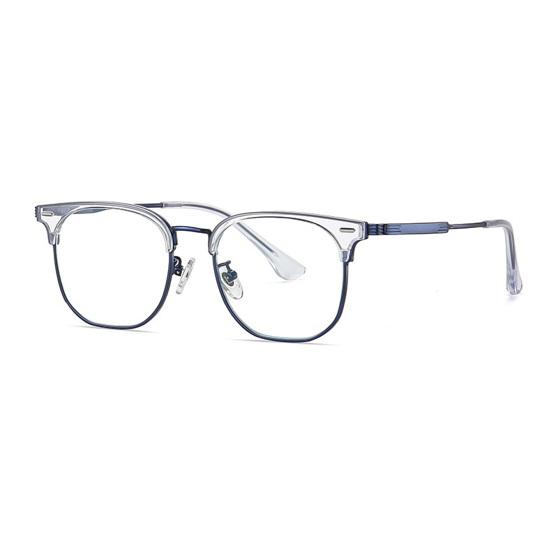 Darren-Plain lens glasses are available with prescription optical lenses