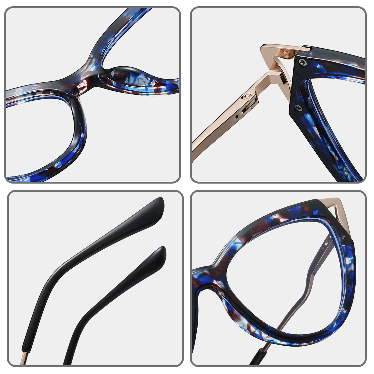 Bena-Plain lens glasses are available with prescription optical lenses