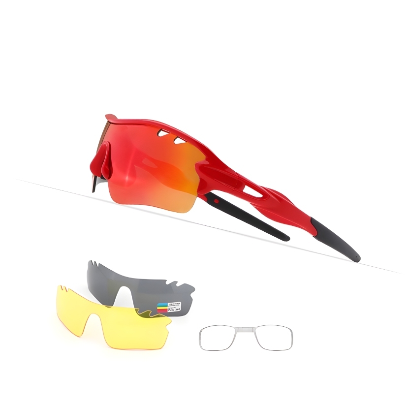 Jesse-Prescription cycling goggles for children-includes spare lenses