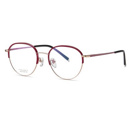 Gamila-Plain lens glasses are available with prescription optical lenses