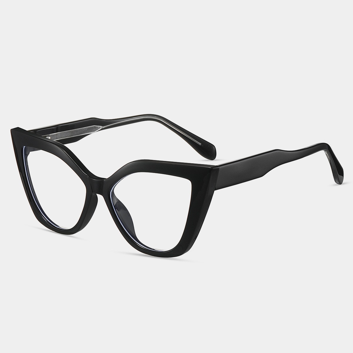 Caltha-Plain lens glasses are available with prescription optical lens
