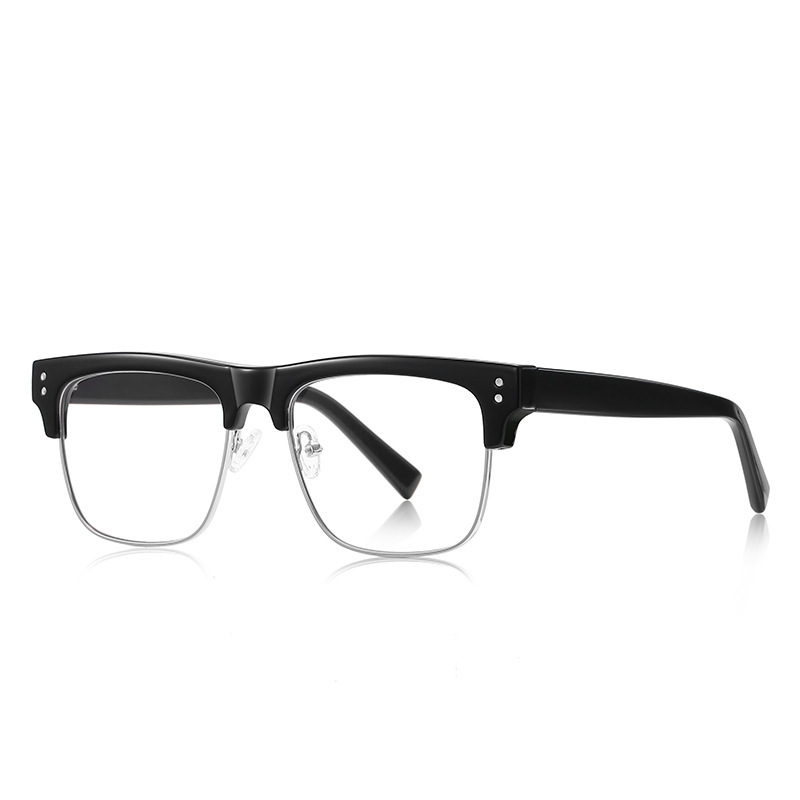 Gary-Square fullrim browline prescription glasses
