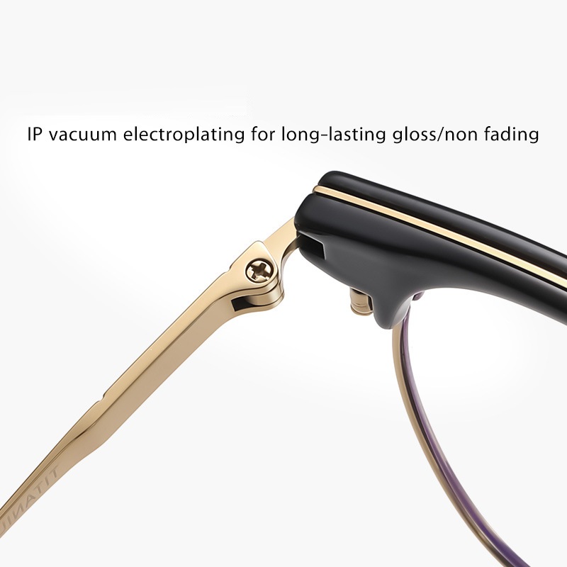 Bancroft-Plain lens glasses are available with prescription optical lenses