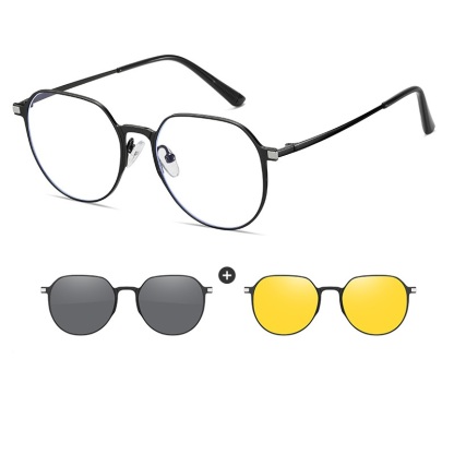 Gordon-Geometric fullrim polarized magnetic prescription glasses