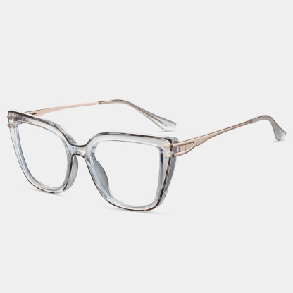 Bertha-Plain lens glasses are available with prescription optical lenses