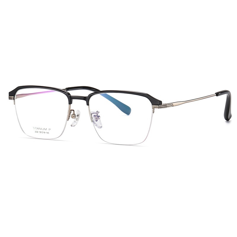 Clark-Plain lens glasses are available with prescription optical lenses