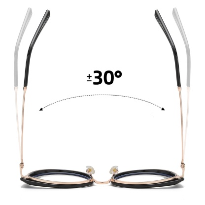 Bonnie-Plain lens glasses are available with prescription optical lenses