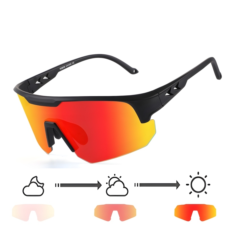 Jo-Photochromism prescription cycling goggles