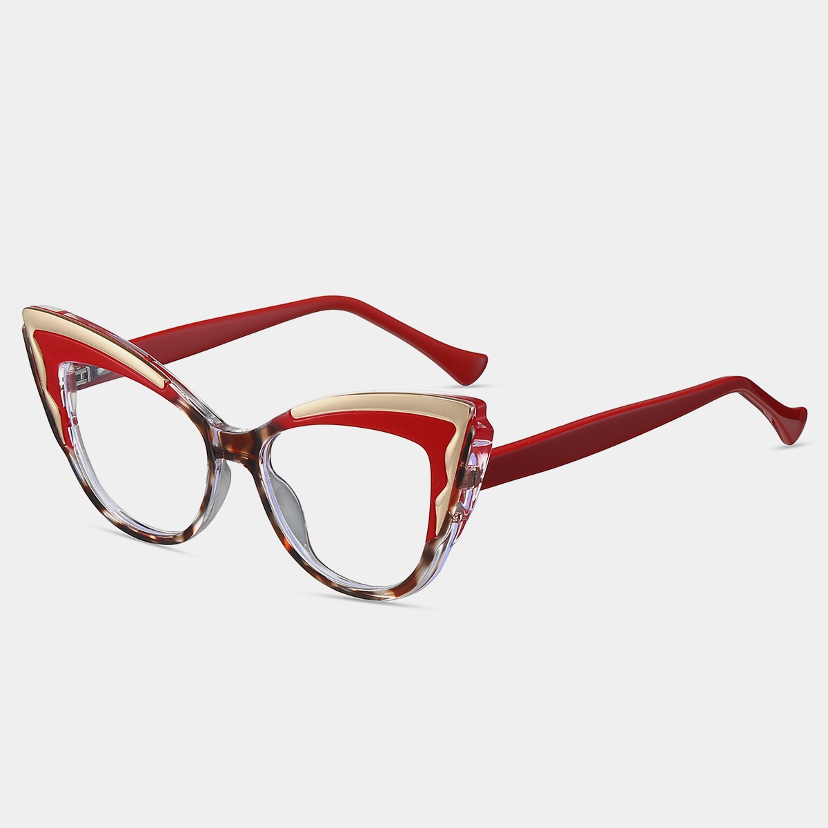 Beth-Plain lens glasses are available with prescription optical lenses