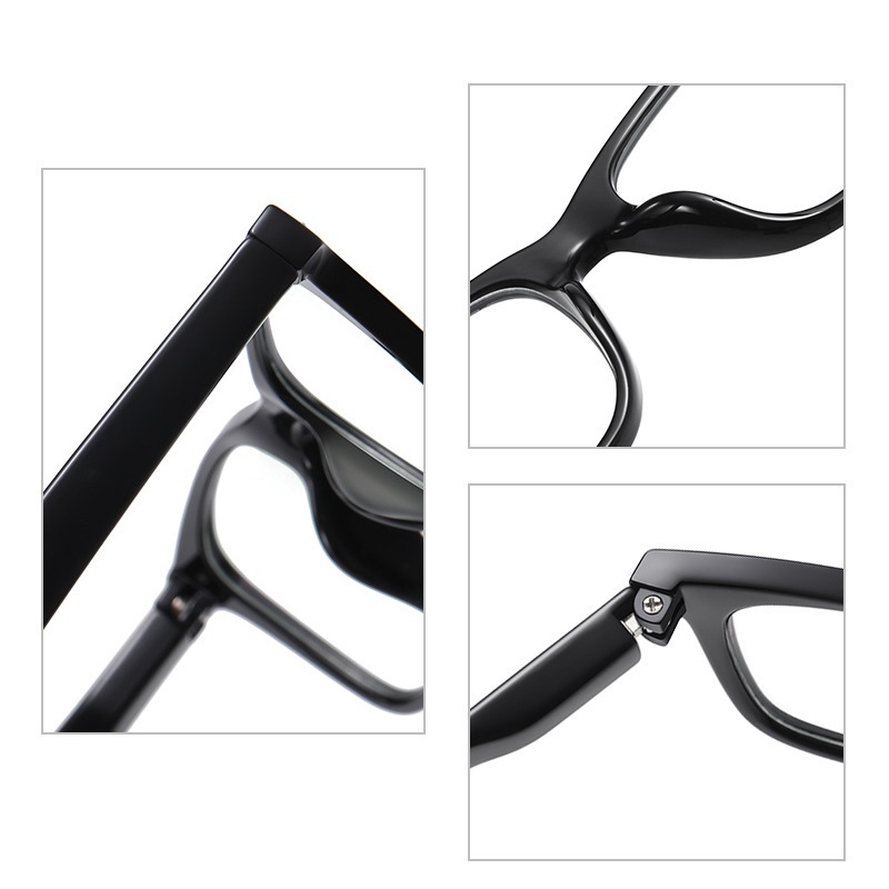 Daisy-Plain lens glasses are available with prescription optical lenses