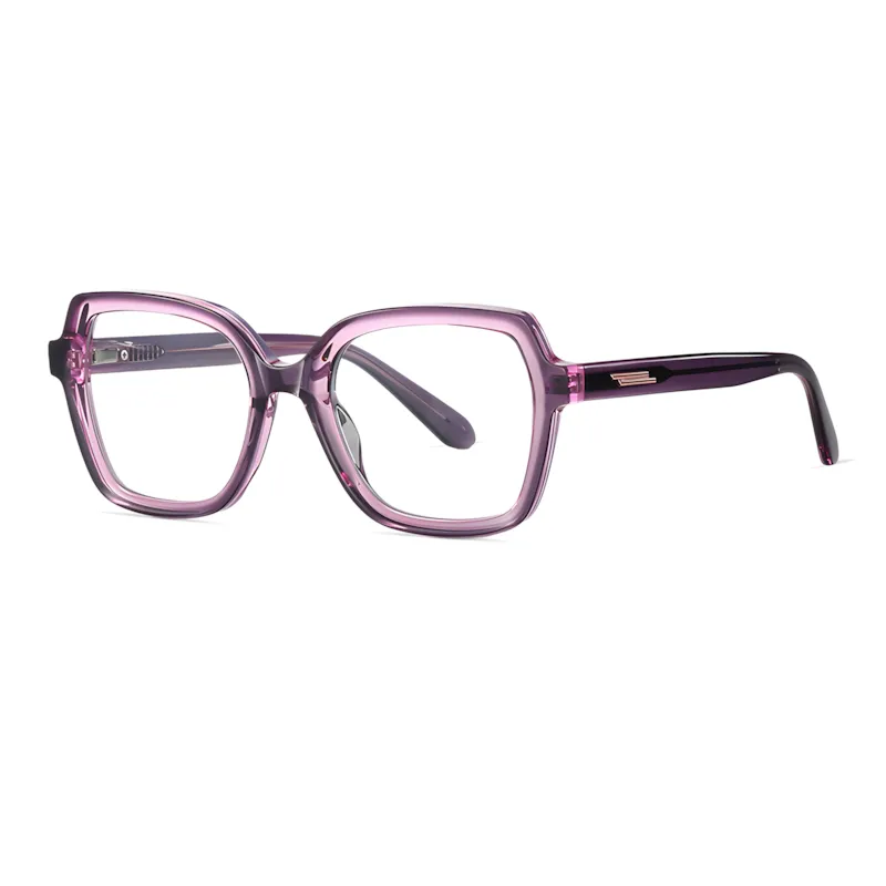 Badia-Plain lens glasses are available with prescription optical lenses-PS8817