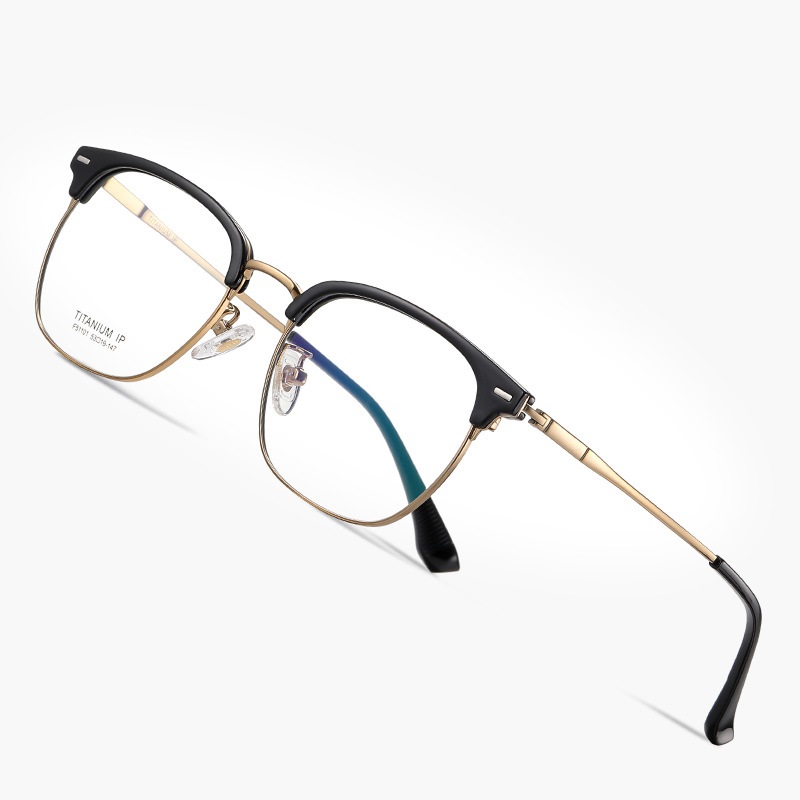 Bancroft-Plain lens glasses are available with prescription optical lenses