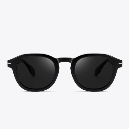 Iola-Round polarized sunglasses can be customized with optical prescription lenses