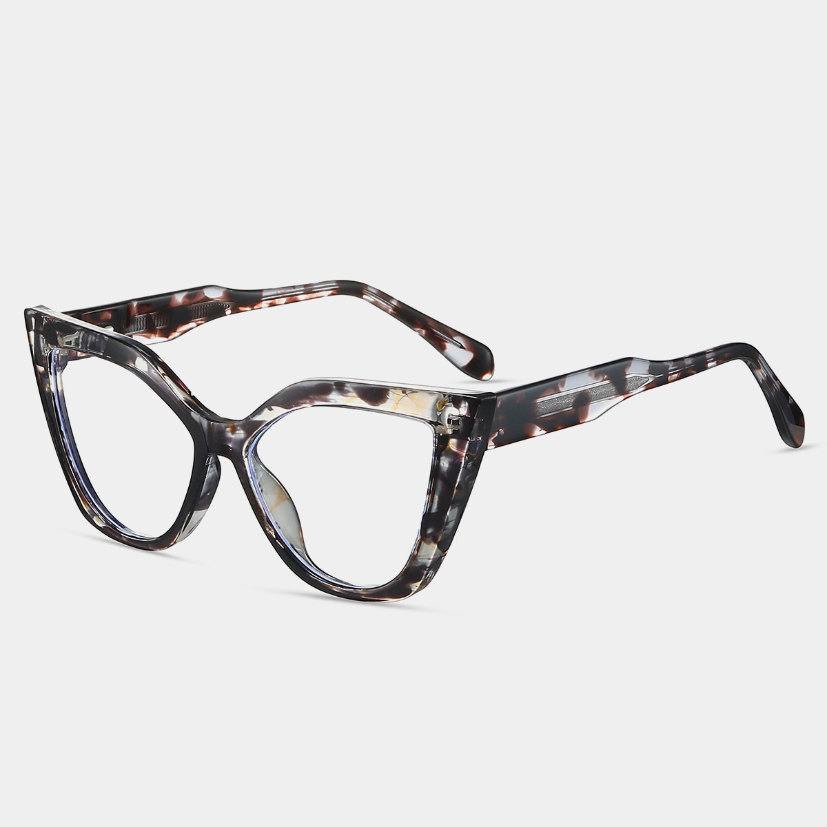 Caltha-Plain lens glasses are available with prescription optical lenses