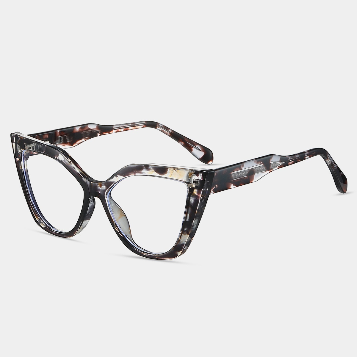 Caltha-Plain lens glasses are available with prescription optical lenses