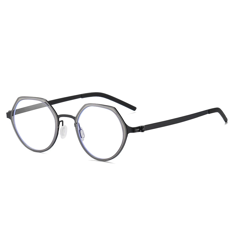 Heather-Geometric fullrim prescription glasses