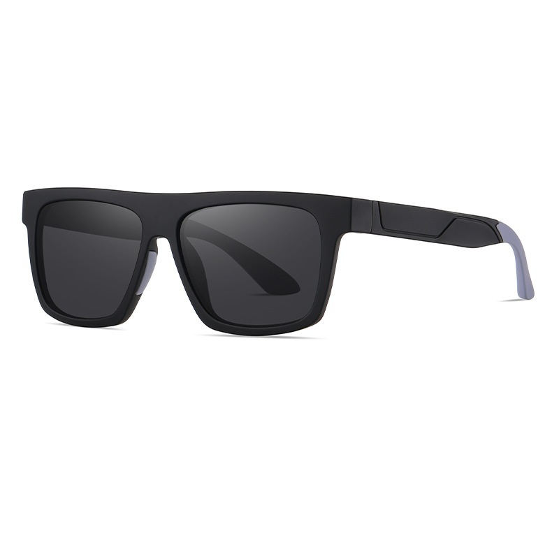 Ken-Outdoor square fullrim polarized prescription sunglasses
