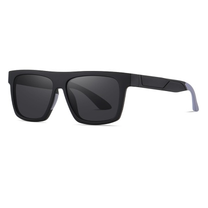 Ken-Outdoor square fullrim polarized prescription sunglasses