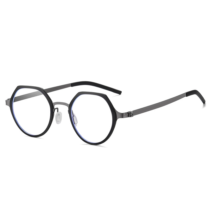 Heather-Geometric fullrim prescription glasses