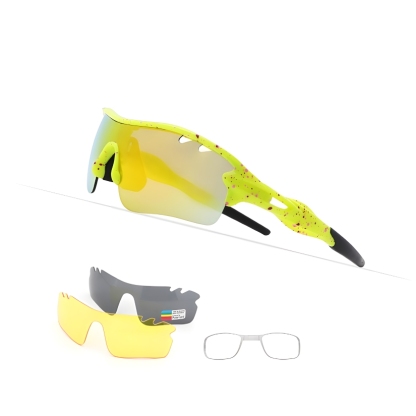 Jesse-Prescription cycling goggles for children-includes spare lenses