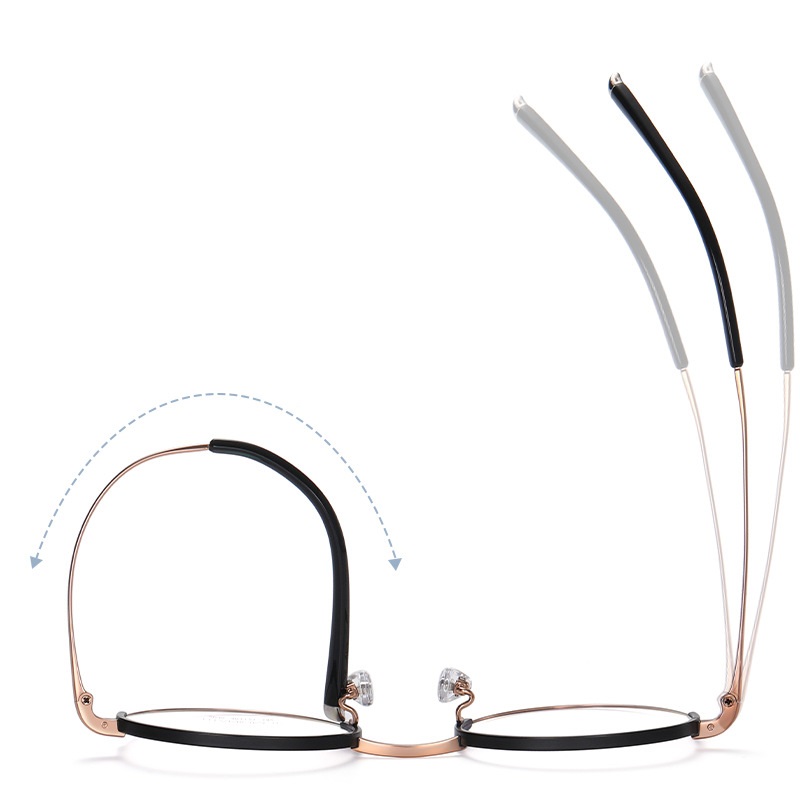 Gaia-Plain lens glasses are available with prescription optical lenses