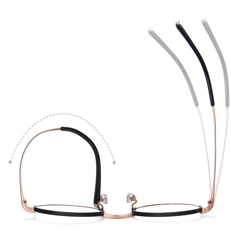 Gaia-Plain lens glasses are available with prescription optical lenses