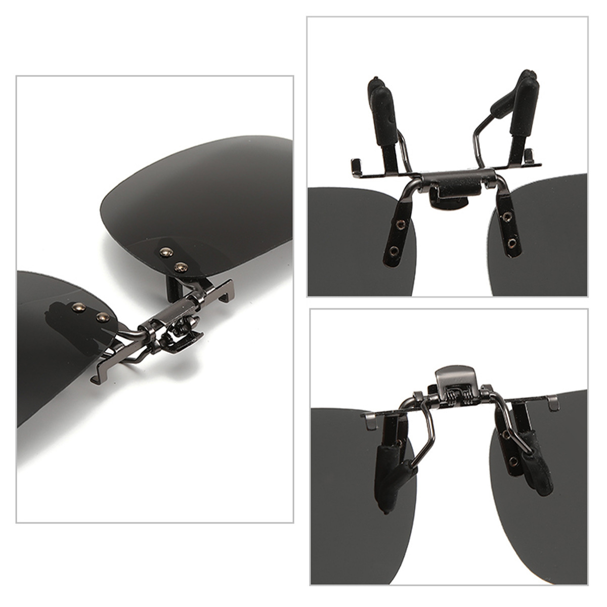 Burt-Polarized sunglasses clip